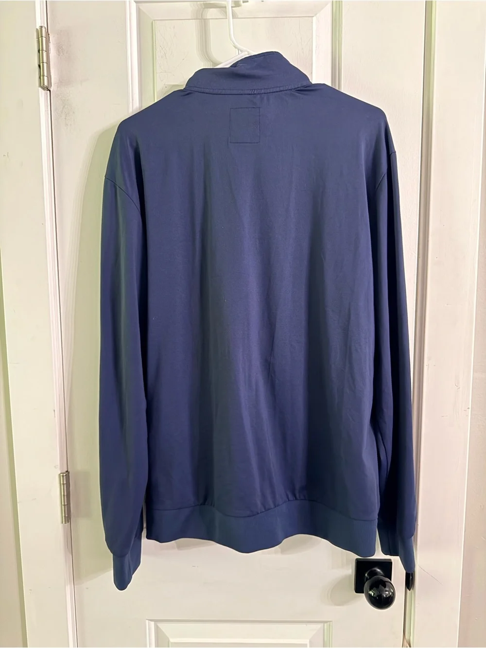TravisMathew Navy Full Zip Golf Jacket Large Performance Stretch